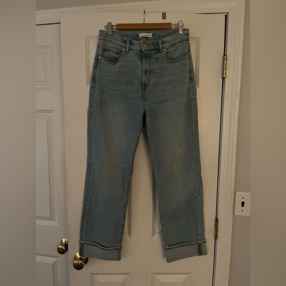 LOFT High Rise Cuffed Jeans - Picture 5 of 10